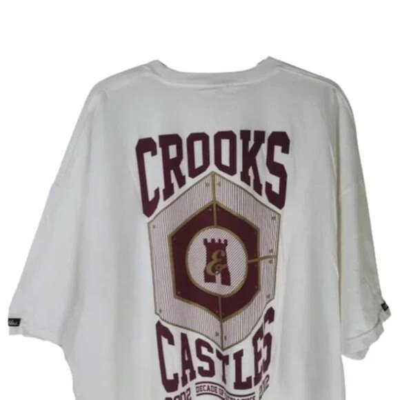 Crooks & Castles Short Sleeve T-Shirt Size 3XL - Picture 5 of 13